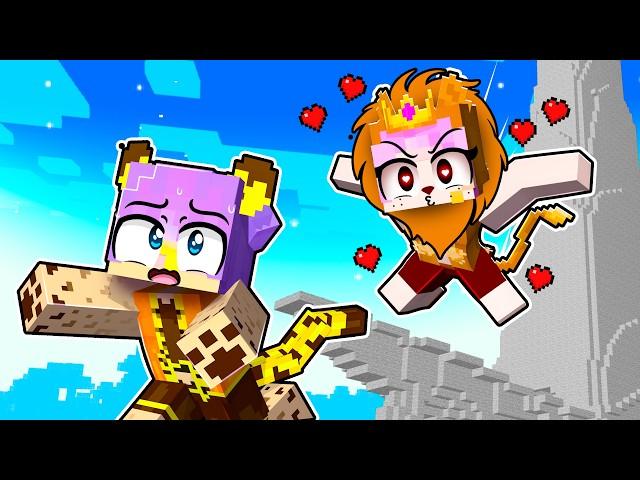 KISSING the LION QUEEN in Minecraft