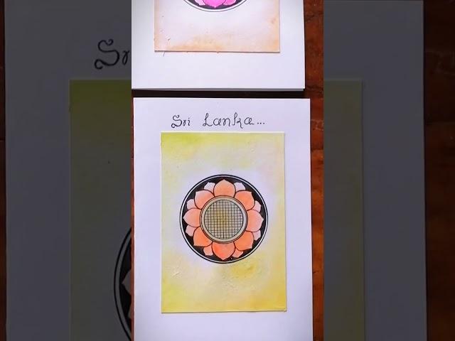 My mini paintings...️ #painting #greetingcard