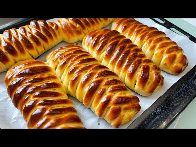 The only Easy dough recipe you need to know | Meat/sausage stuffed Bread