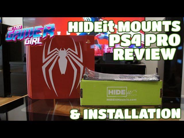 HideIT Mounts PlayStation 4 Pro Mount Installation | Retro Gamer Girl