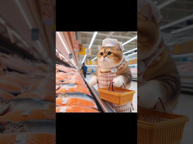 Catto is doing grocery #Cuye #catto