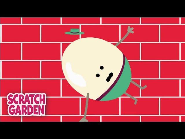 The Humpty Dumpty Song | Nursery Rhyme | Scratch Garden