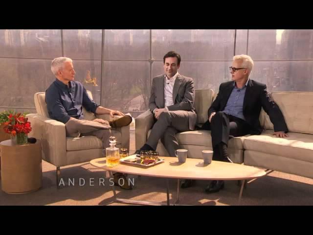 John Slattery and Anderson: Silver Fox Look-a-Likes