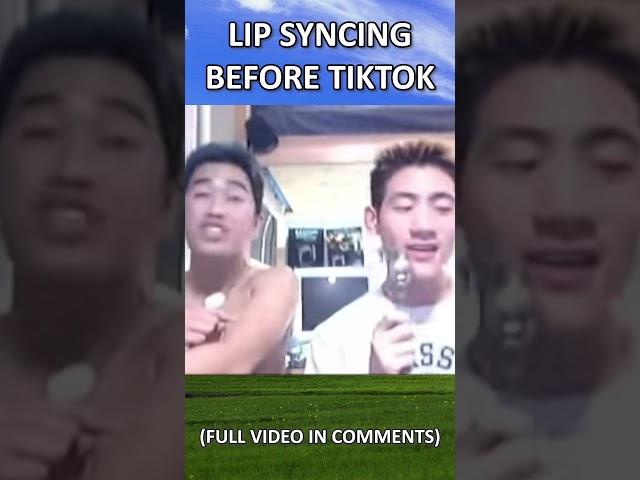 Lip Syncing Before Tiktok #shorts  #stupidvideos #radkatz