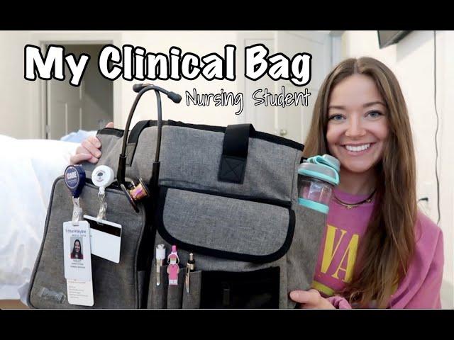 WHAT'S IN MY CLINICAL BAG | Nursing Student