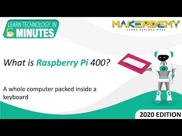 What is Raspberry Pi 400?  (2020) | Learn Technology in 5 Minutes