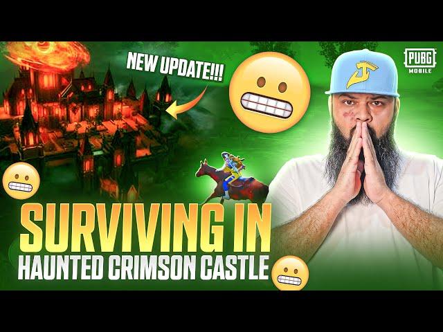 Solo Surviving in Haunted Crimson Castle  PUBG Mobile 3 4 Update by MFS Jungly