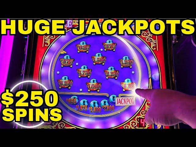 LITERALLY BACK TO BACK $250 MAX BET BONUSES!!!! PINBALL!!!