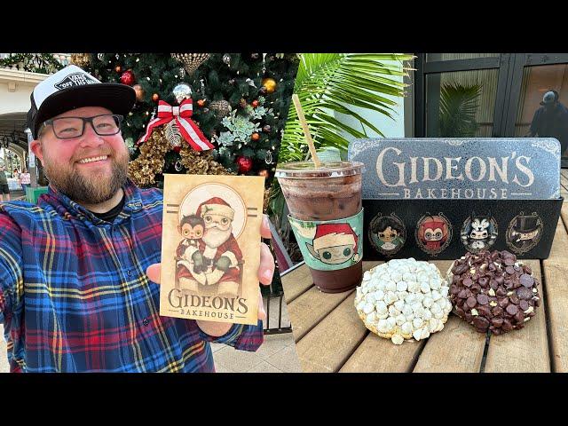 Disney Springs Christmas: NEW Gideon’s Cookie’s & Christmas Tree Stroll | Walt Disney World