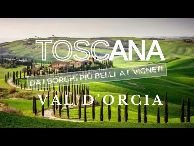 VAL D'ORCIA, MONTALCINO ,PIENZA,TOSCANA, I BORGHI PIÙ BELLI, COSA VEDERE, #valdorcia #toscana