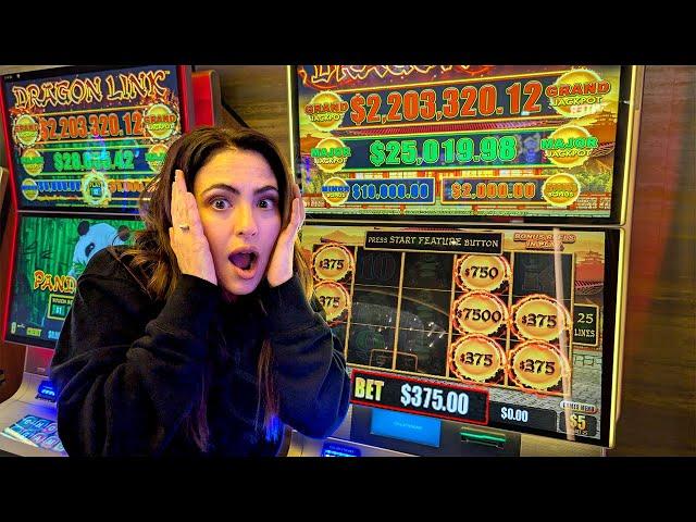 IT HAPPENED Betting $375 a Spin on $2 Million Dragon Link!