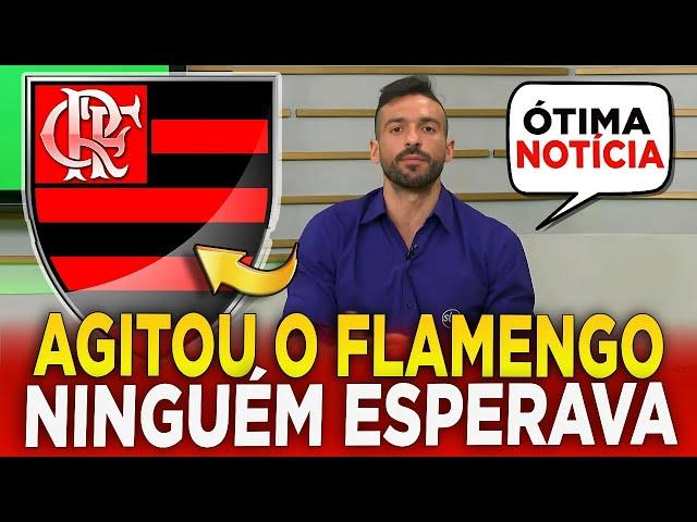  EXPLODIU AGORA! AGITOU A TORCIDA NESSA QUARTA! ULTIMAS NOTÍCIAS DO FLAMENGO