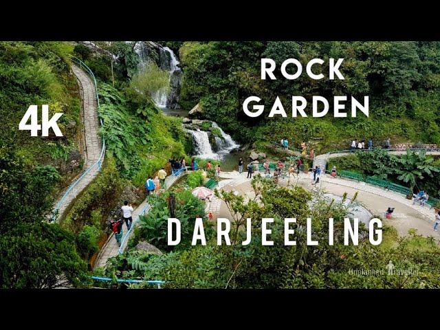 Darjeeling Rock Garden in 4k  Cascading Waterfalls of Darjeeling Rock Garden