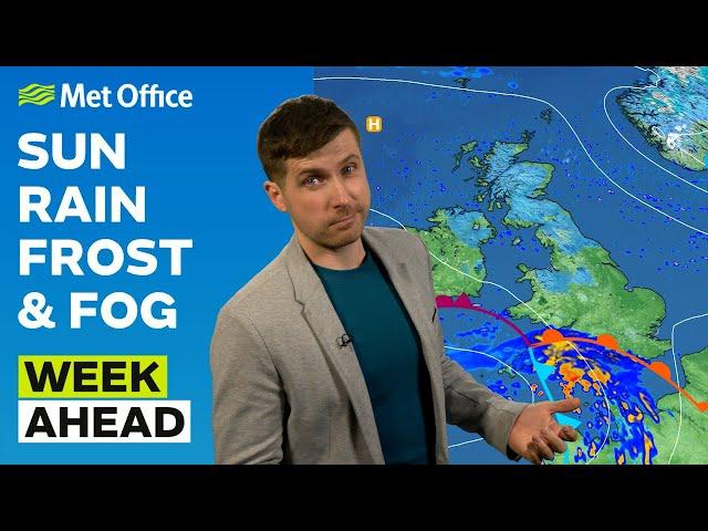 Week Ahead 25/11/2024 – Mixed bag to end autumn – Met Office weather forecast UK