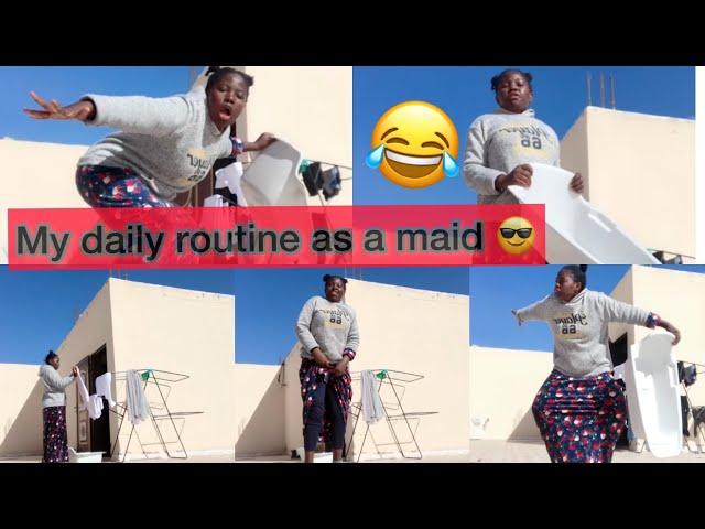 My daily routine as a maid in Saudi Arabia