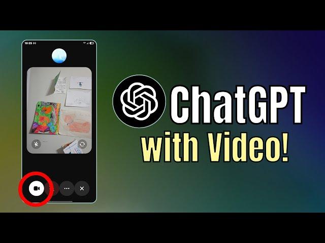 Chat GPT Live Video AI (Advanced Voice Mode with VIDEO!) Demonstration & Accessibility