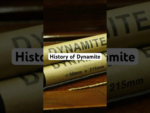 The History of Dynamite   #history #facts #inventions #technology #factsyoudidntknow