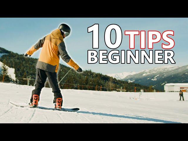 10 Beginner Snowboard Tips - First Day