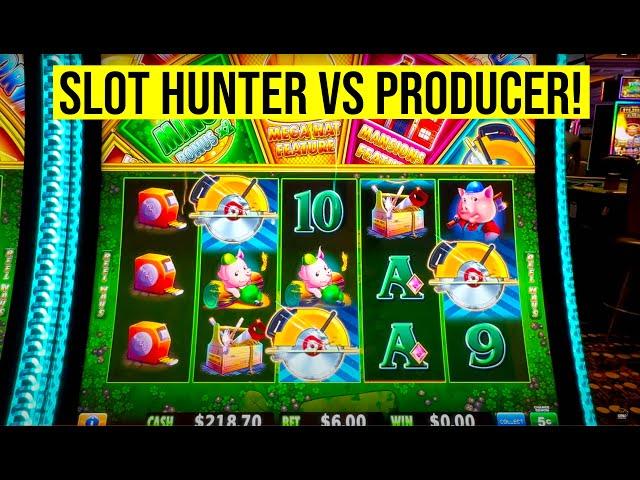 HUFF N EVEN MORE PUFF SLOT! SLOT HUNTER VS PRODUCER!