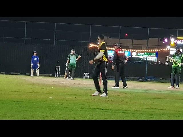 M=15=863=HAIDER WASI SHAH(BOWLER  SANCHIT SHARMA) YOUNG GUNS X1 WON vs UNITED CC AJMAN UAE