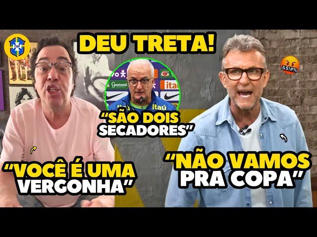 TRETA! NETO E CASAGRANDE SURT4M COM DORIVAL E SELEÇÃO BRASILEIRA NAS ELIMNATÓRIAS DA COPA DO MUNDO!!