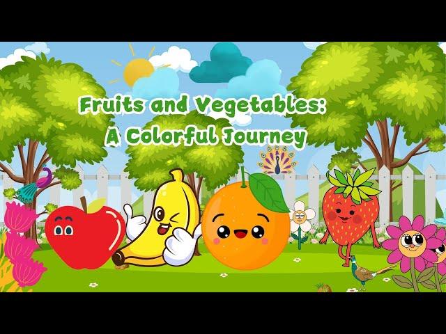 Fruits & Vegetables - Learn English for kids - Kids vocabulary Fruits & Vegetables