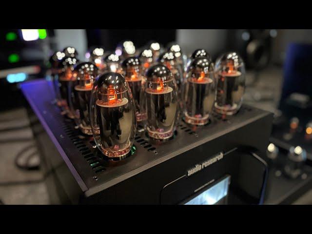 FLAGSHIP Audio Research 750SEL Tube Amp Unbox and Demo