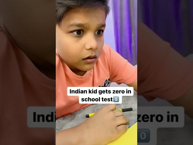 When India kid get Zero in School Test | Aditya shukla new video | #adityashukla