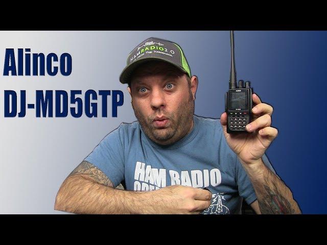 Alinco DJ-MD5 Dual Band DMR HT Radio