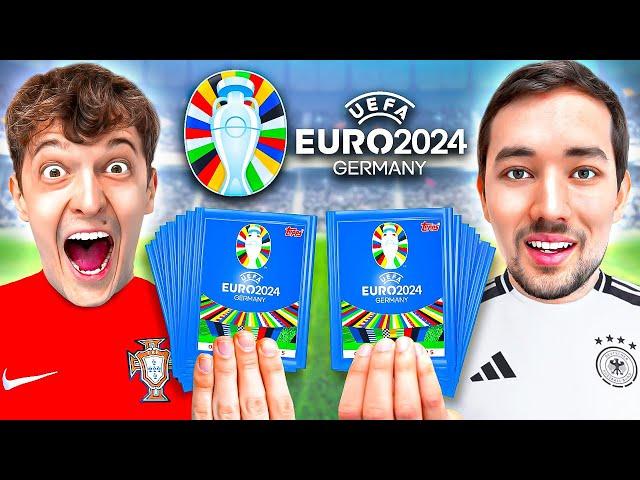 EM 2024 STICKER OPENING BATTLE!  Ganzes Stickerheft füllen!