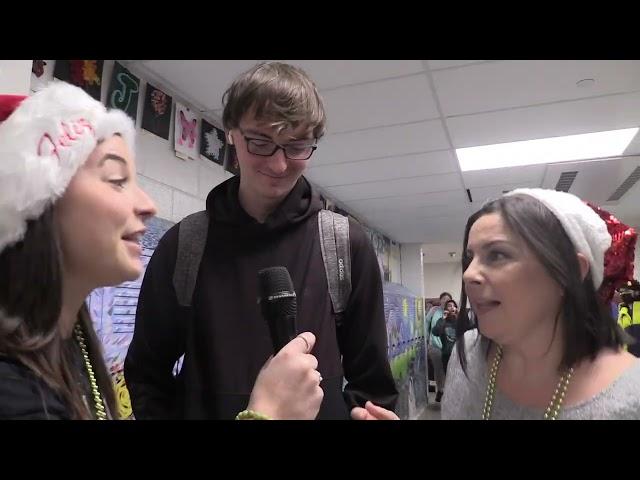 Caroling in the Truman Hallways