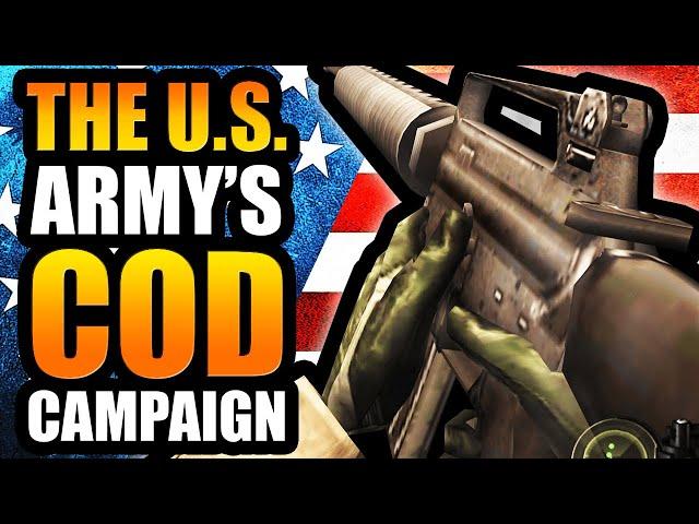 When the U.S. Army made their own Call of Duty Campaign