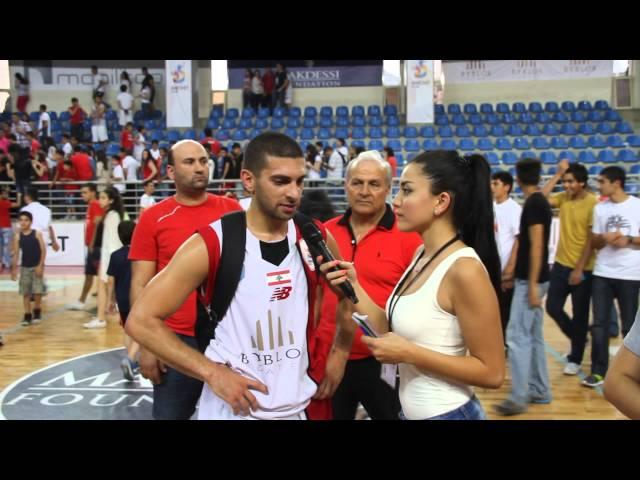 Joey Accaoui - Post Game Interview - Final 4 Game 2 - Amchit VS Sagesse