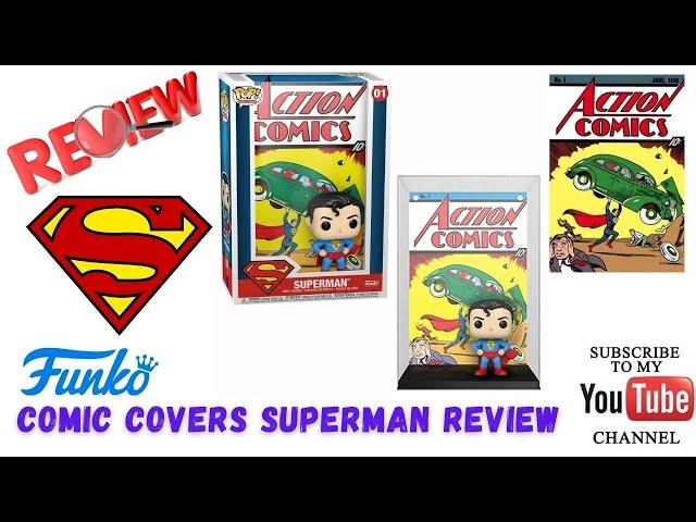 Funko Pop Comic Covers Superman Review