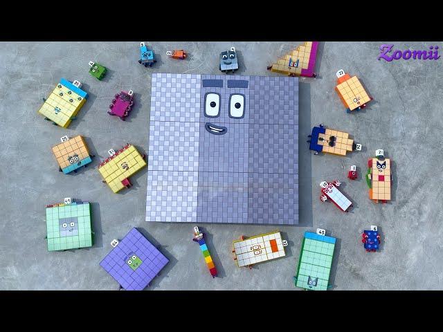 Looking for NEW BIG Numberblocks 900! NEW ASMR - Numberblocks Satisfying Video #9