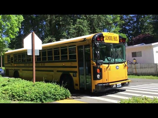 Afternoon Mercer Island School Buses 6/6/24