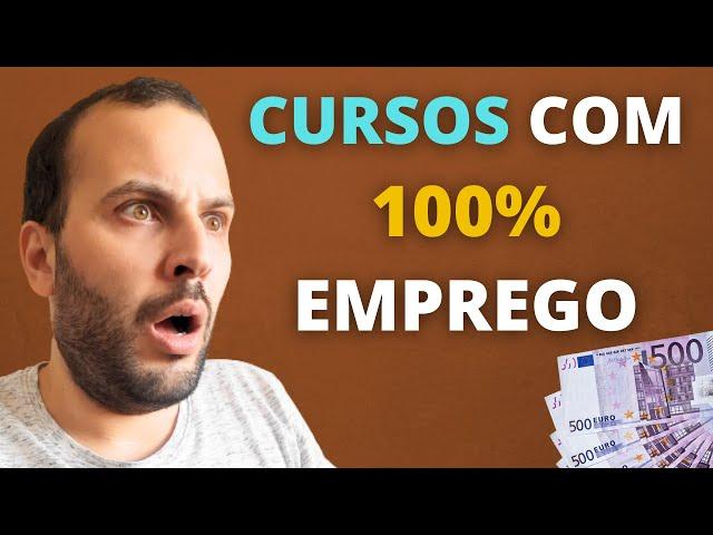 10 CURSOS COM 100% EMPREGABILIDADE EM PORTUGAL 2023