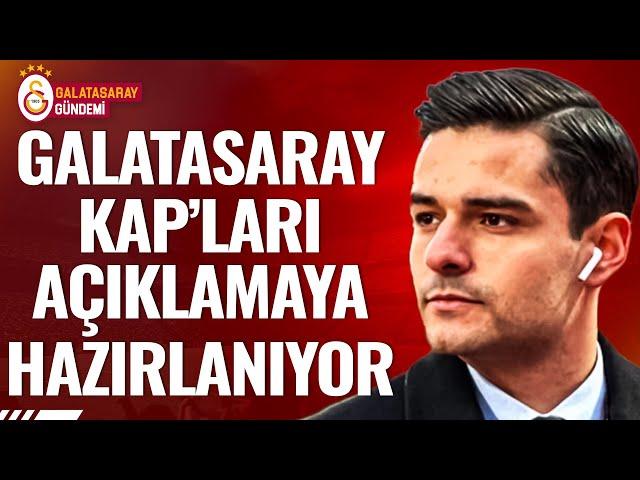 Galatasaray Transfer Harekatına Başladı... Kap Açıklamaları SIRA SIRA GELECEK Mİ?