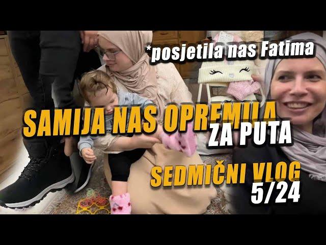 WEEKLY VLOG 5/24 - Samija goes shopping and I look after the children *Fatima visited us*