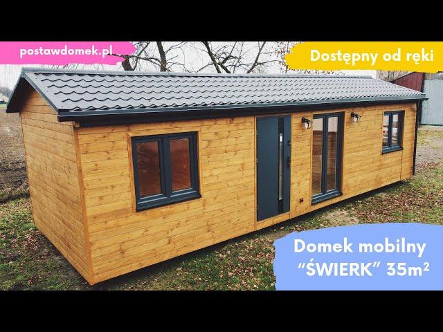 Całoroczny Domek Modułowy Świerk 35m. Dostępny od ręki!