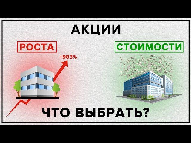 Инвестиции в акции роста и акции стоимости. В чём отличия и куда лучше инвестировать?