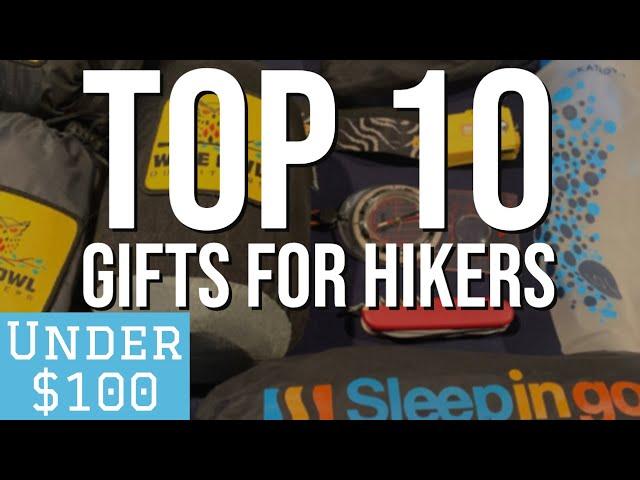 HIKING and BACKPACKING GIFTS UNDER $100 // Top 10 Gift Ideas for Hikers and Backpackers