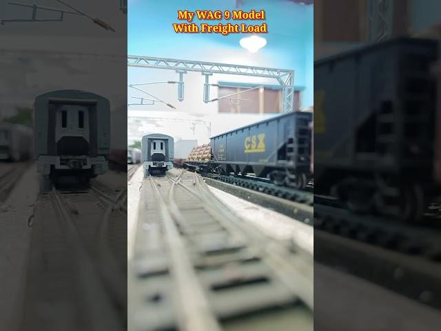 Indian Railways WAG 9 Model | Indian  Model Train | train video #shorts #indianrailways #trainvideo