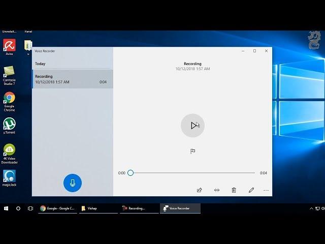 Windows 10 - How to open Voice recorder