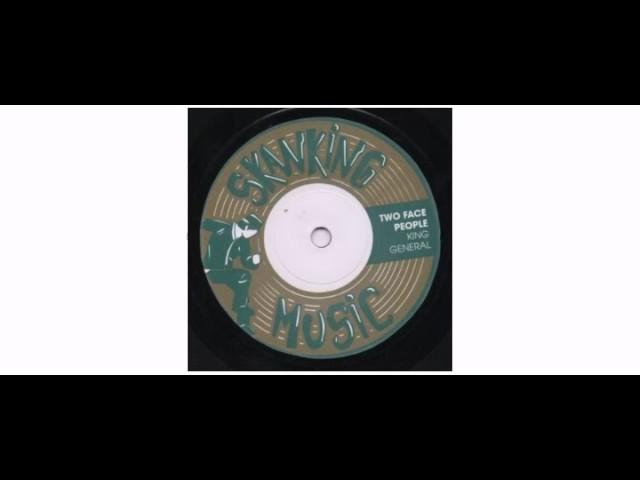 King General - Two Face People - 7" - Skanking Music