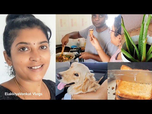 Sunday Vlog I Spl Veg Briyani by Venky I BRUNO is not feeling Well