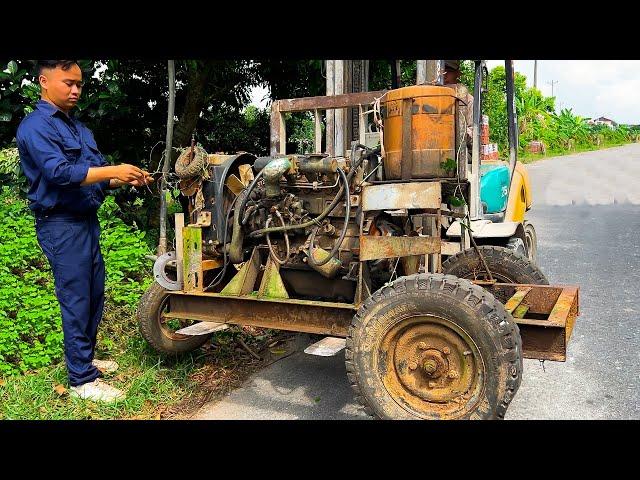  Restoration Giant Machines From Scrapyards By A Genius Boy // Masterpieces Of Mechanical Engineers