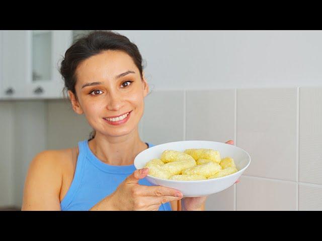 My favorite lazy breakfast! Quick and healthy breakfast. Lazy dumplings with cottage cheese.