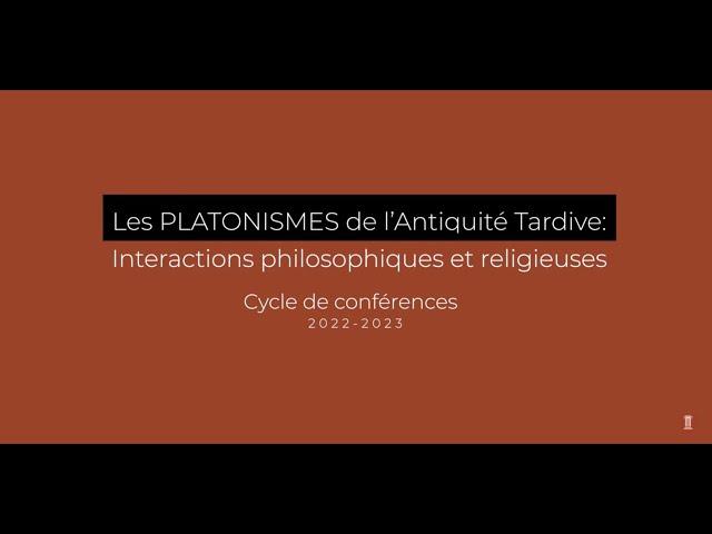 First Principles in Classic Gnostic Texts and Plotinus, Tuomas Rasimus (University of Helsinki)