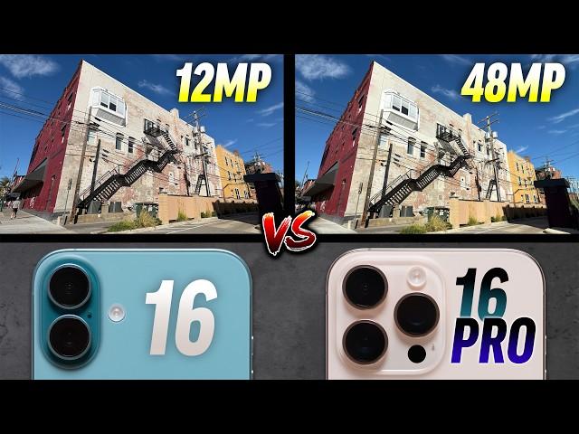 iPhone 16 vs 16 Pro Camera Test - SHOCKING Differences!